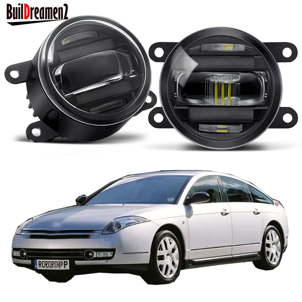 2IN1 30W 4000LM Fog Light Assembly + DRL Aluminum Car External LED Fog Daytime Running Lamp For Citroen C6 TD_ Sedan 2005-2015
2IN1 30W 4000LM Fog Light Assembly + DRL Aluminum Car External LED Fog Daytime Running Lamp For Citroen C6 TD_ Sedan 2005-2015