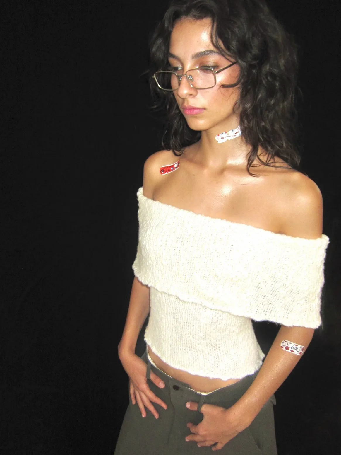 Винтажный белый топ Visual Aosphere с открытыми плечами для женщин, модный, для повседневной носки, укороченный, тонкий, стандартного кроя
Винтажный белый топ Visual Aosphere с открытыми плечами для женщин, модный, для повседневной носки, укороченный, тонкий, стандартного кроя