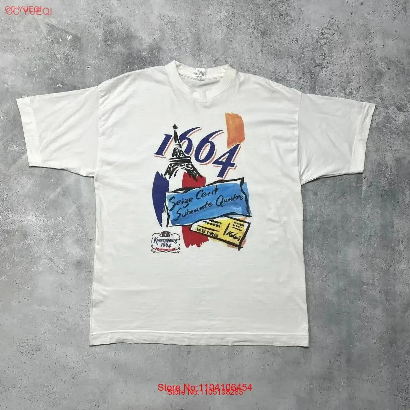 Винтажная промо-футболка с пивом 90-х годов Kronenbourg 1664, белая, размер XL, винтажная, стираная, повседневная, удобная, универсальная, унисекс, стильная
Винтажная промо-футболка с пивом 90-х годов Kronenbourg 1664, белая, размер XL, винтажная, стираная, повседневная, удобная, универсальная, унисекс, стильная