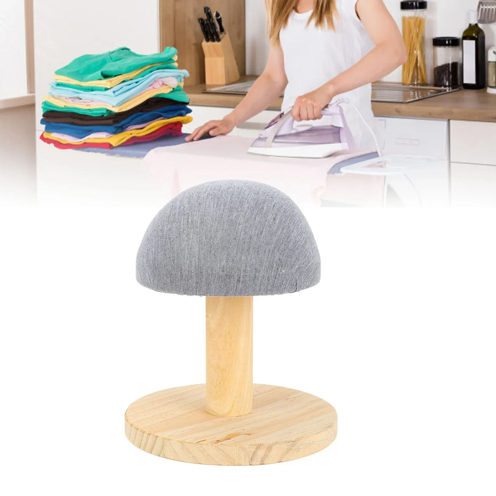 Бюстгальтер, деревянная гладильная доска, рубашки, воротники, манжеты, шапки, маленький железный табурет с круглой основой, мини-портативный для любителей шитья
Бюстгальтер, деревянная гладильная доска, рубашки, воротники, манжеты, шапки, маленький железный табурет с круглой основой, мини-портативный для любителей шитья