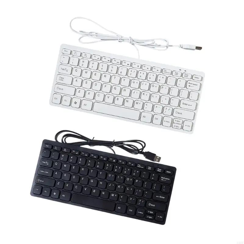 896F Portable USB Wireds Mini Keyboards 78 Key Layout Keyboards for Business and Home
896F Portable USB Wireds Mini Keyboards 78 Key Layout Keyboards for Business and Home