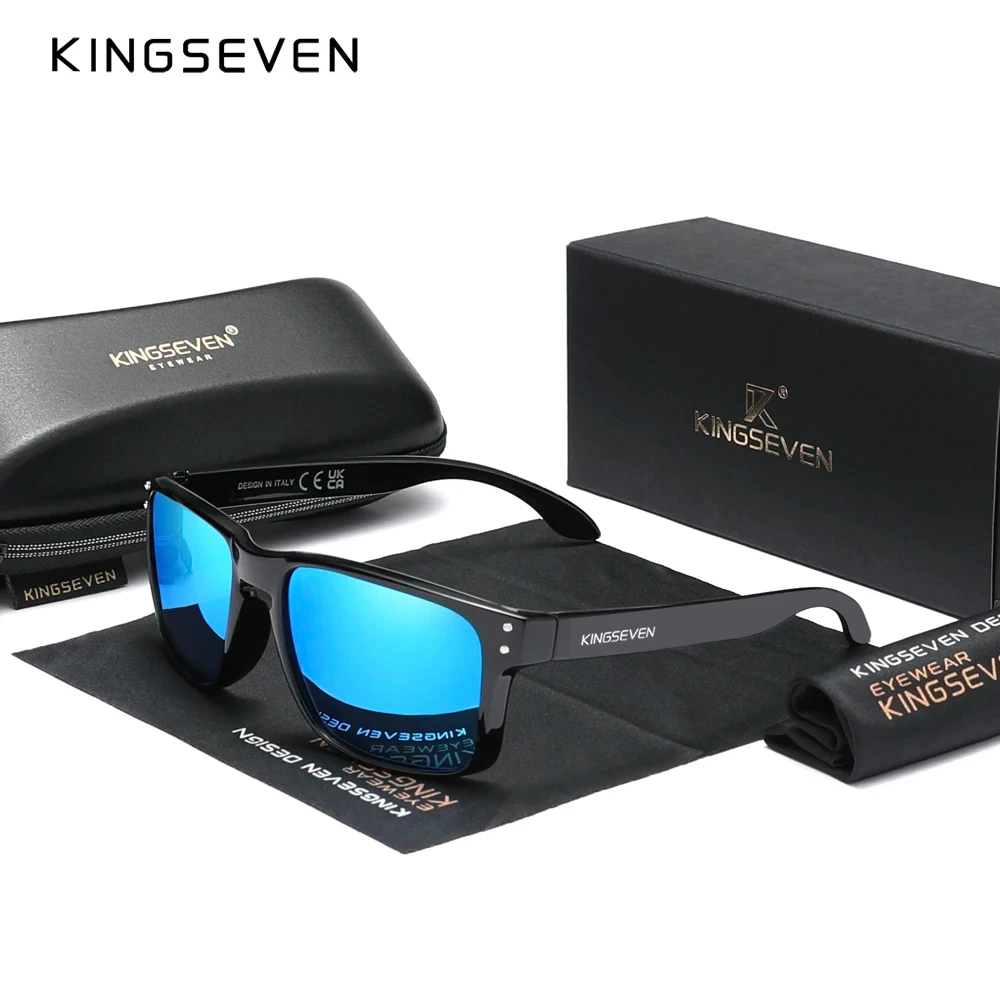 KINGSEVEN Mirror Lens Sunglasses For Men And Women Sports Use Polarization UV400 Eye Protection Fashion Party Decoration Glasses
KINGSEVEN Mirror Lens Sunglasses For Men And Women Sports Use Polarization UV400 Eye Protection Fashion Party Decoration Glasses
