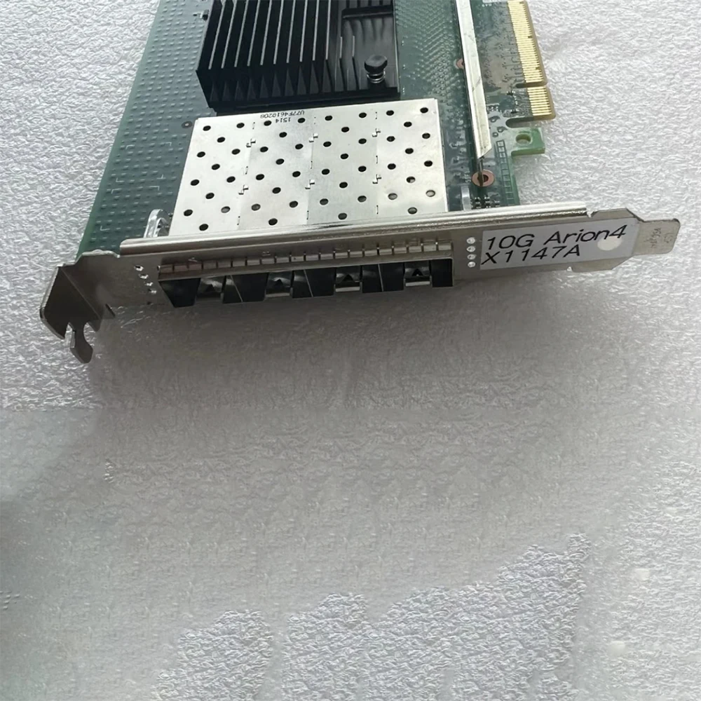 X710DA4 Чип четырех электрических портов 10-битная сетевая карта X710-DA4
X710DA4 Чип четырех электрических портов 10-битная сетевая карта X710-DA4