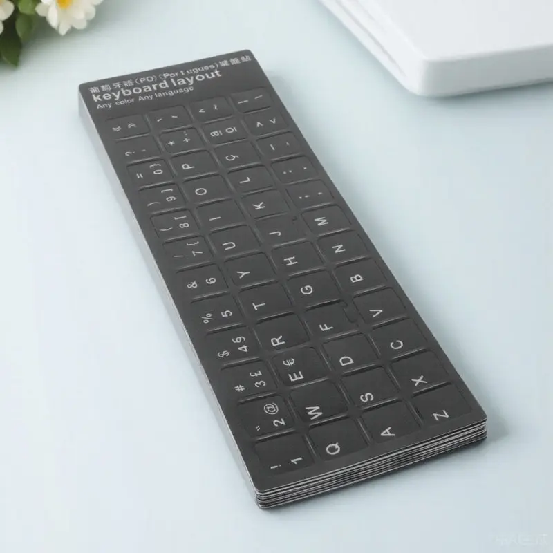 10Pcs Foreign Language Keyboard Stickers Black White Design Convenient Removable Letters Laptop Notebook Keyboard Protector Skin
10Pcs Foreign Language Keyboard Stickers Black White Design Convenient Removable Letters Laptop Notebook Keyboard Protector Skin