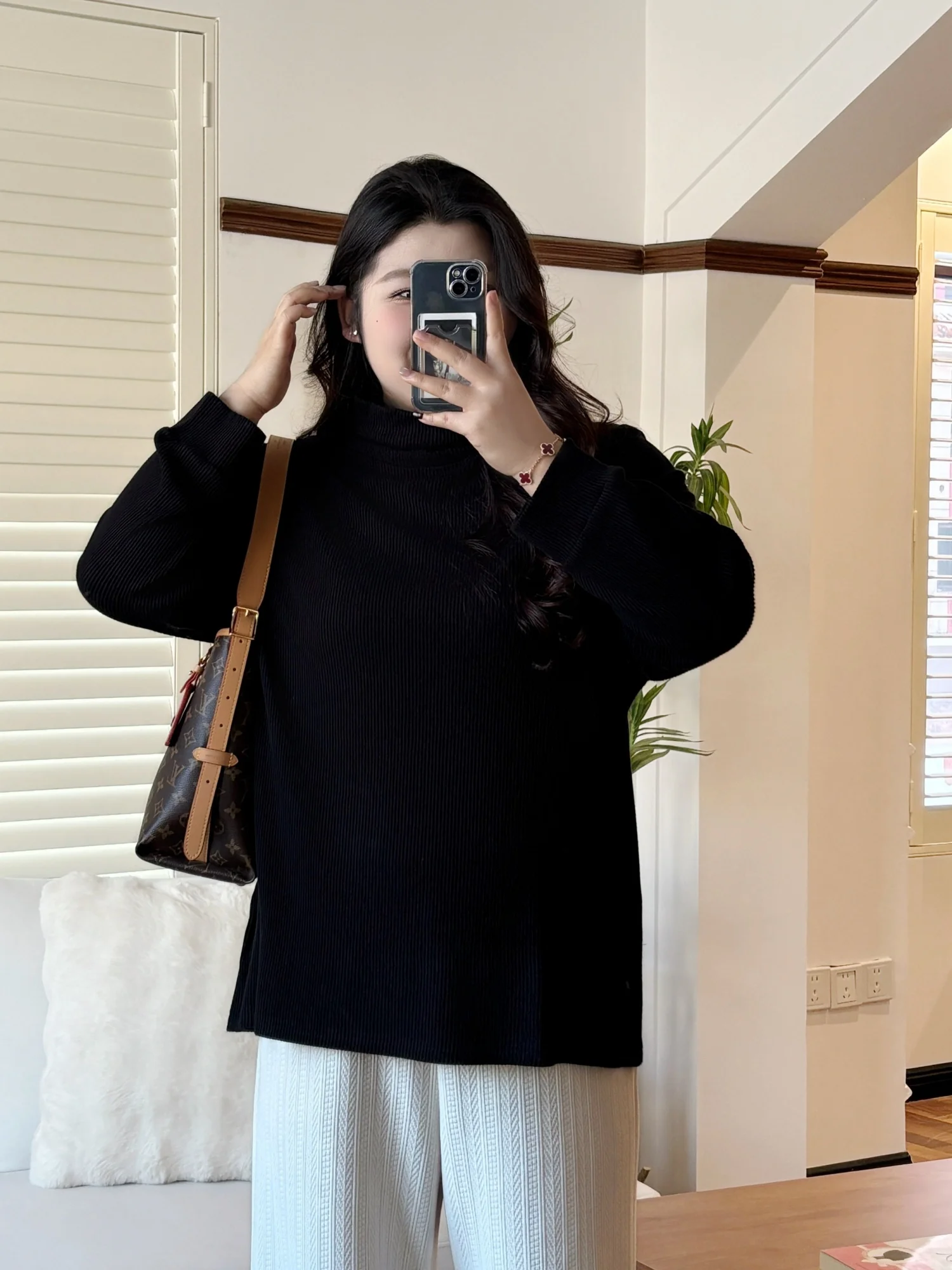 plus Size High Neck Base Shirt for Women Winter Commute Slimming Inner Wear Meat Covering Top Knitted Sweater Standard Fit
plus Size High Neck Base Shirt for Women Winter Commute Slimming Inner Wear Meat Covering Top Knitted Sweater Standard Fit