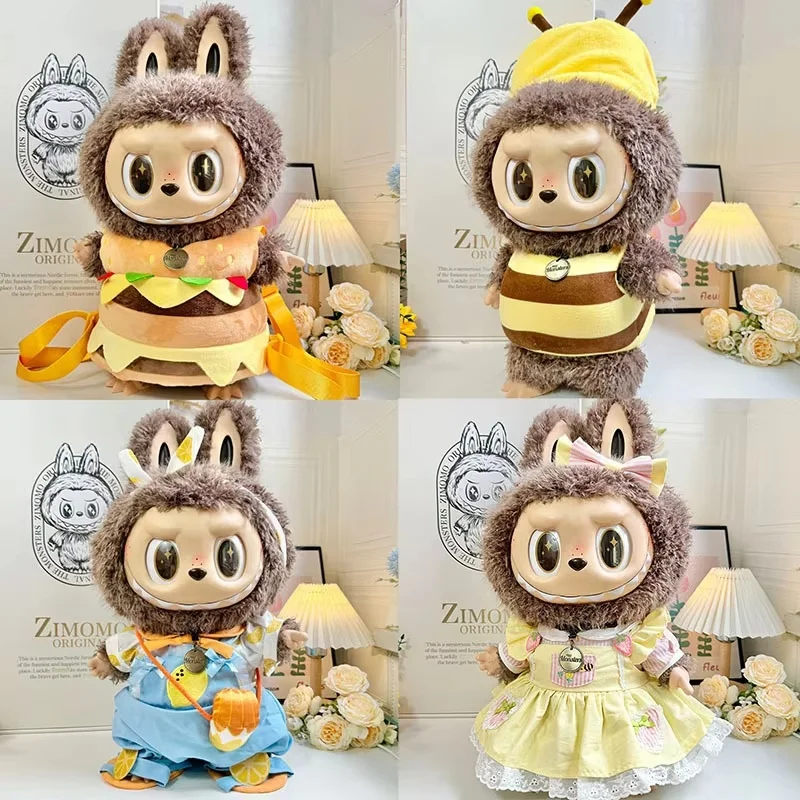 58cm labubu skirt ZIMOMO children's clothing with vinyl coating LABUBU clothes big Hanbao backpack cute only clothes for sale
58cm labubu skirt ZIMOMO children's clothing with vinyl coating LABUBU clothes big Hanbao backpack cute only clothes for sale