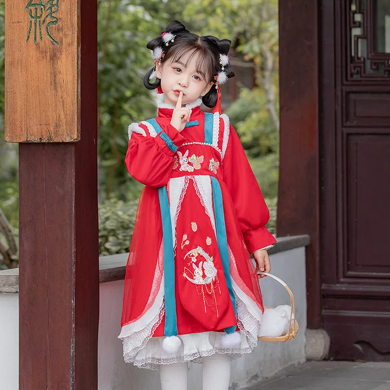 Children's New Year Greeting Dress Boys and Girls Tang Winter 2022 New Winter Set Baby Girl Dress New Year Dress
Children's New Year Greeting Dress Boys and Girls Tang Winter 2022 New Winter Set Baby Girl Dress New Year Dress