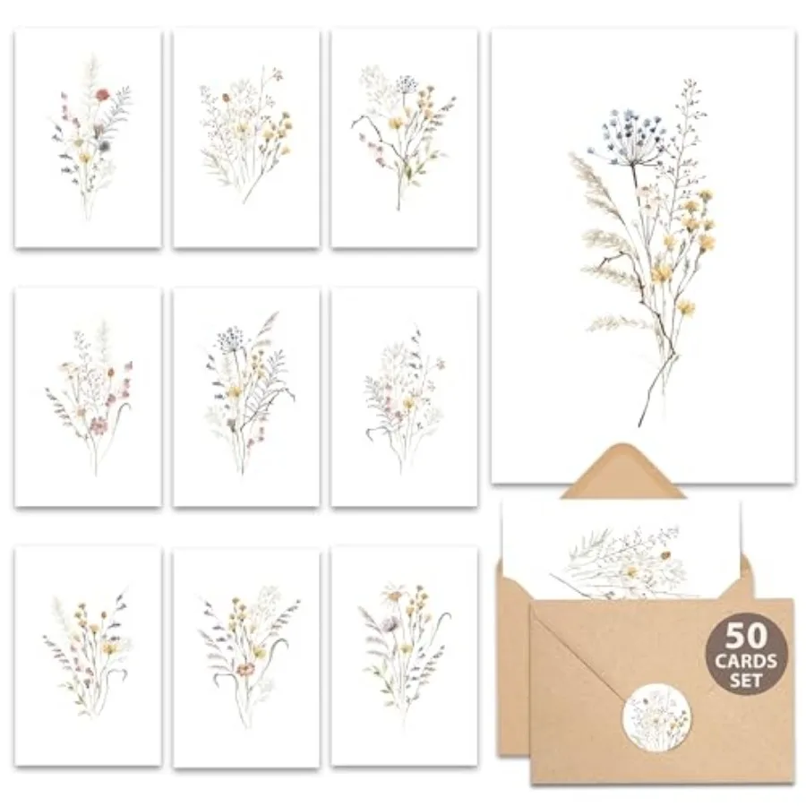 Set and Envelopes - Watercolor Greeting with Adhesive Envelopes and Matching Sticker - Note for All Occasions
Set and Envelopes - Watercolor Greeting with Adhesive Envelopes and Matching Sticker - Note for All Occasions