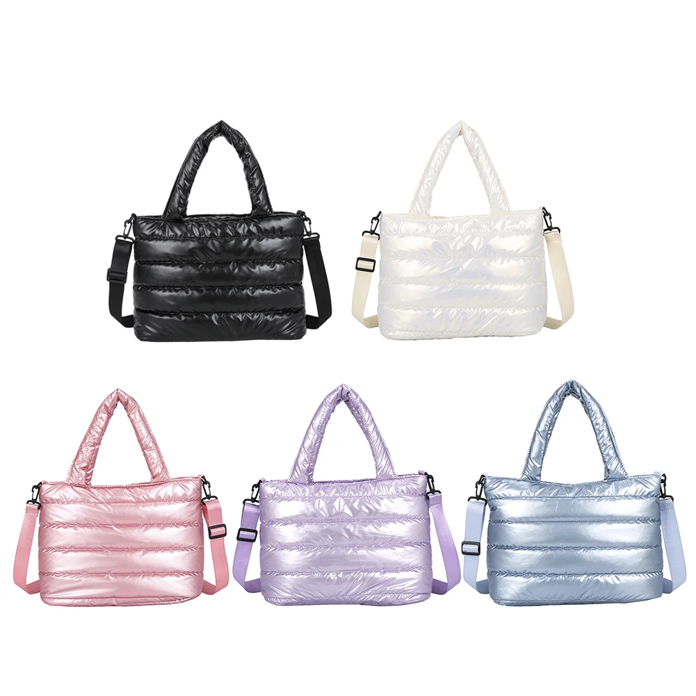 Women Fashion Nylon Embroidery Thread Crossbody Bag Winter Solid Color Handbag
Women Fashion Nylon Embroidery Thread Crossbody Bag Winter Solid Color Handbag
