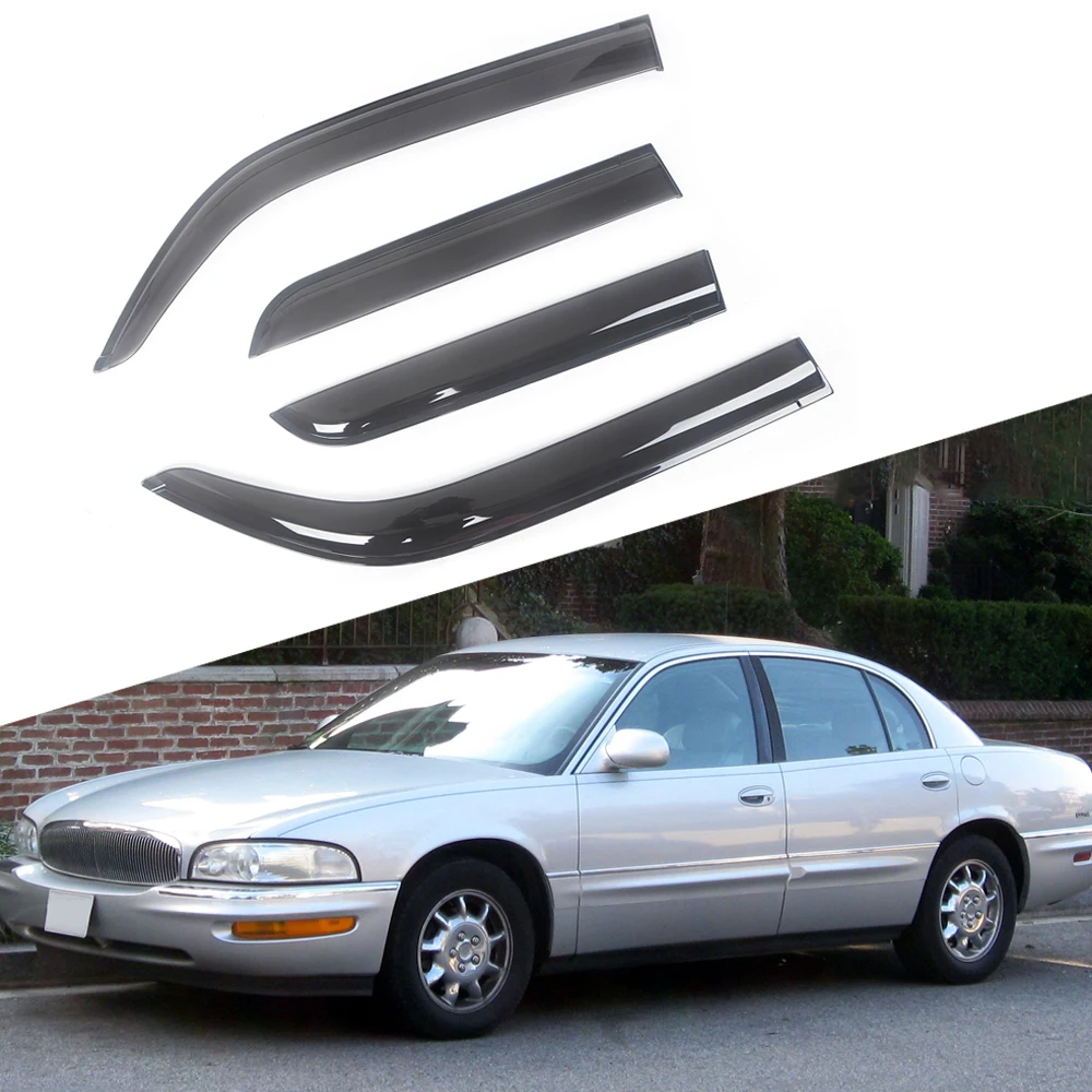 For Buick Park Avenue 1997-2005 Side Window Wind Deflectors Visors Black Rain Guard Door Visor Vent Shade Dark Smoke Ventvisor
For Buick Park Avenue 1997-2005 Side Window Wind Deflectors Visors Black Rain Guard Door Visor Vent Shade Dark Smoke Ventvisor