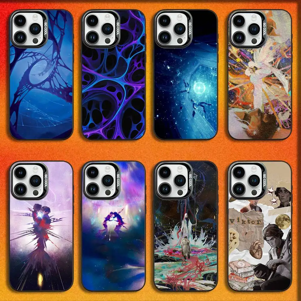Arcane Viktor Jayce Phone Case For iPhone 16,15,14,13,12,11,Mini,Pro,E,MAX Black Candy Matte Shockproof Cover
Arcane Viktor Jayce Phone Case For iPhone 16,15,14,13,12,11,Mini,Pro,E,MAX Black Candy Matte Shockproof Cover