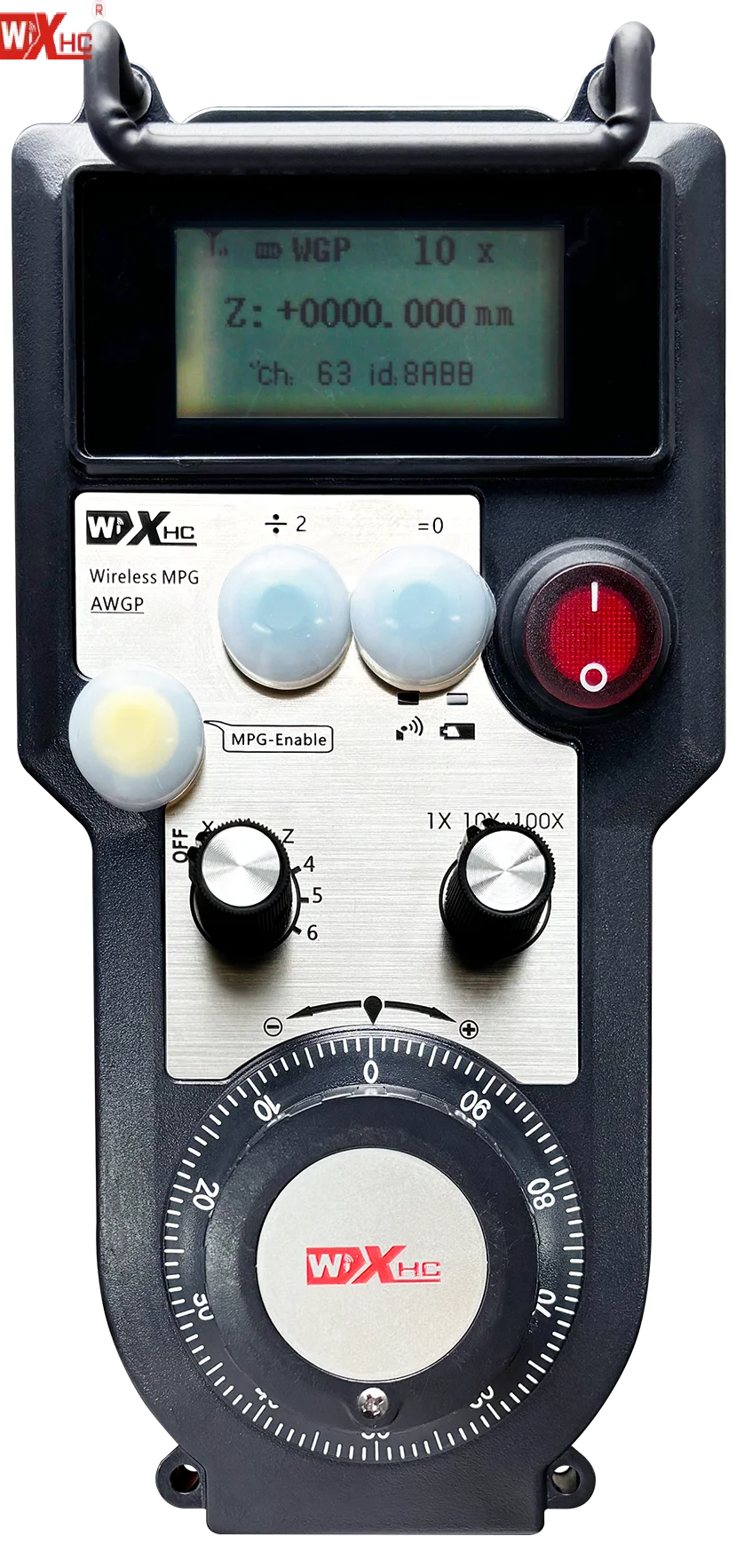 XHC AWGP 5Axis CNC Wireless Mpg Handwheel 5V/24V/12V Original CNC Machine Tools 25PPR 100PPR 433MHZ for Vertical Gantry Machine
XHC AWGP 5Axis CNC Wireless Mpg Handwheel 5V/24V/12V Original CNC Machine Tools 25PPR 100PPR 433MHZ for Vertical Gantry Machine