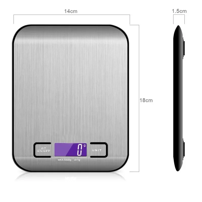 Kitchen Electronic Scale, Stainless Steel Charging Electronic Scale, Kitchen Supplies
Kitchen Electronic Scale, Stainless Steel Charging Electronic Scale, Kitchen Supplies