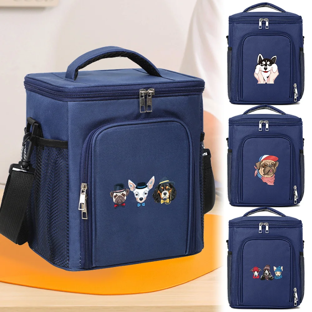 Термосумка для пикника с принтом собак, большая вместимость, для семейного отдыха на природе, для хранения продуктов, охлаждающая сумка
Термосумка для пикника с принтом собак, большая вместимость, для семейного отдыха на природе, для хранения продуктов, охлаждающая сумка