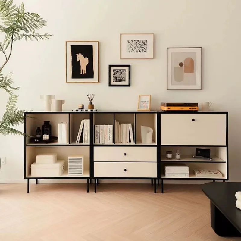 Solid wood cream style bedroom French home bookcase, simple living room dining side display storage cabinet, low cabinet floor
Solid wood cream style bedroom French home bookcase, simple living room dining side display storage cabinet, low cabinet floor