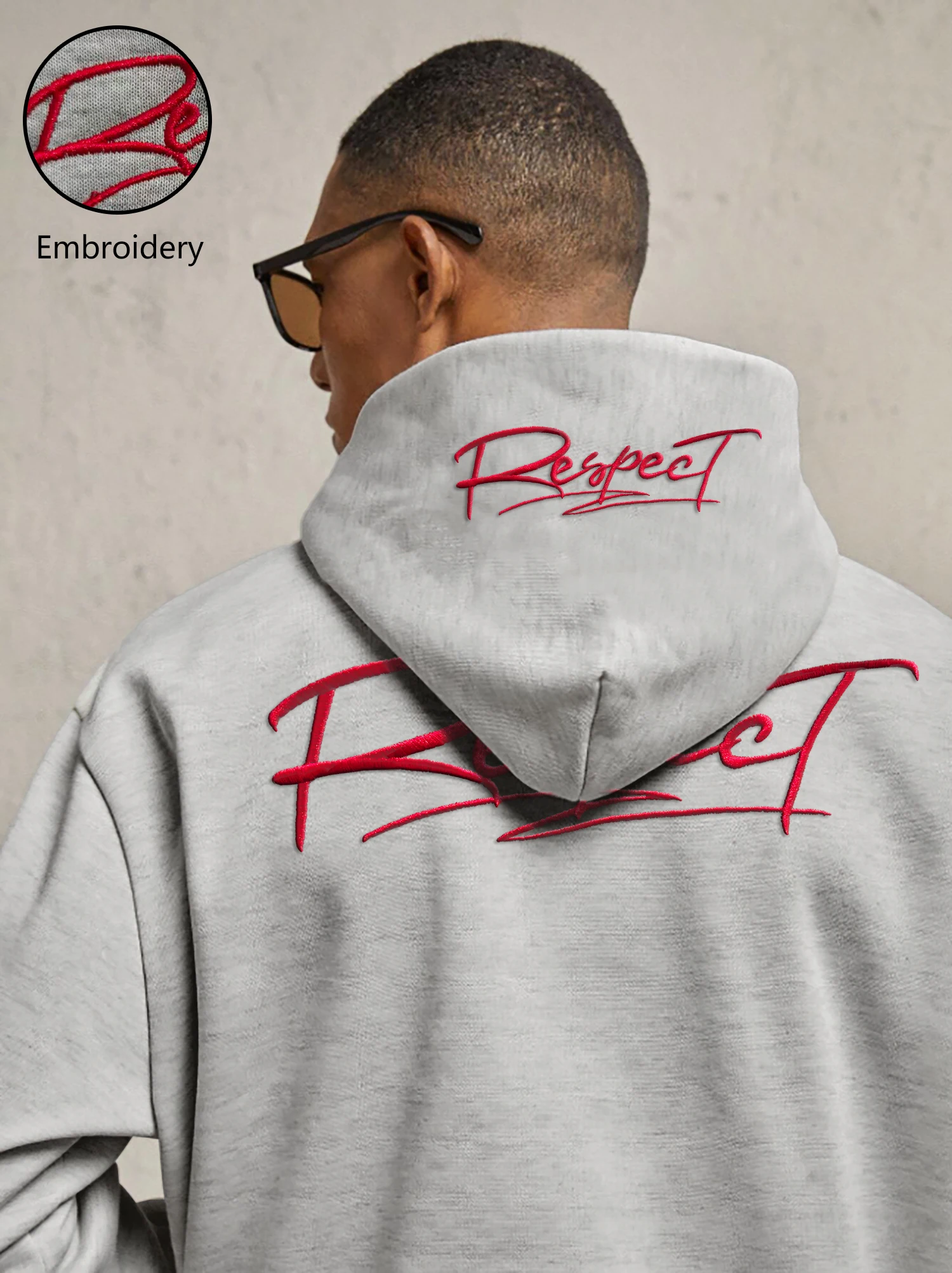 Business Casual Men's Autumn and Winter Warm Letter-Embroidered Hooded Sweatshirt Suitable for School and Back-To-School Season.
Business Casual Men's Autumn and Winter Warm Letter-Embroidered Hooded Sweatshirt Suitable for School and Back-To-School Season.