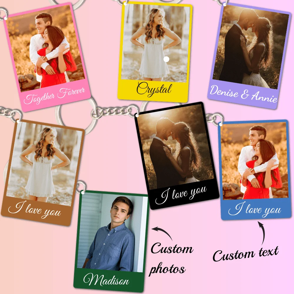 Customized Personalized And Fashionable Acrylic Keychain Upload Photos Custom Text Send Gifts Simple Solid Color Keychains
Customized Personalized And Fashionable Acrylic Keychain Upload Photos Custom Text Send Gifts Simple Solid Color Keychains