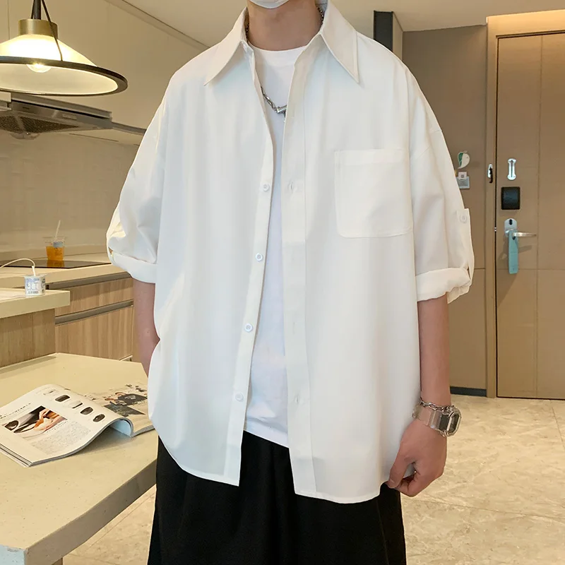 Loose Fitting Original Men's Shirts Summer Shirt High Quality Luxury Men's Shirt New in Harajuku Fashion Clothing Short Sleeve
Loose Fitting Original Men's Shirts Summer Shirt High Quality Luxury Men's Shirt New in Harajuku Fashion Clothing Short Sleeve