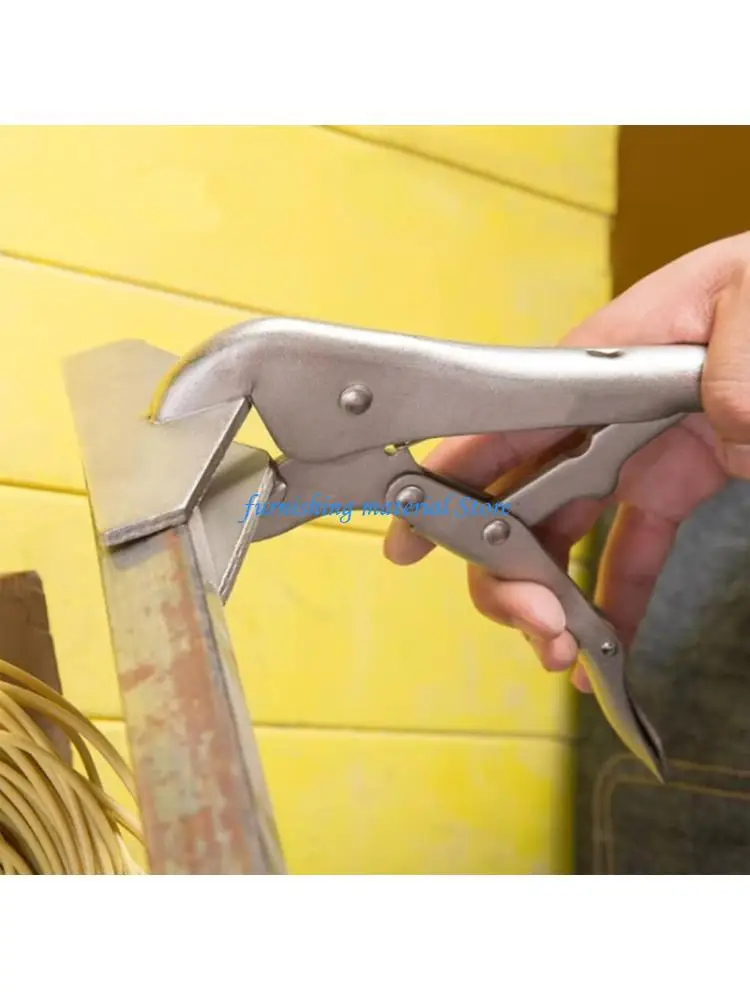 Y5GD Adjustable Welding Locking Clamps Grip Flat Nose Plier Parallel Jaw Grip Tool
Y5GD Adjustable Welding Locking Clamps Grip Flat Nose Plier Parallel Jaw Grip Tool