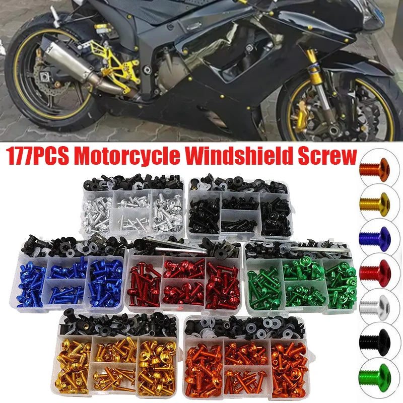 Motorcycle Fairing Bolts Screws Kit Nut Clips For Aprilia RS660 TUONO 660 V4 1100RR RSV4 1100 Factory RSV1000 RSV 1000 R RR RF
Motorcycle Fairing Bolts Screws Kit Nut Clips For Aprilia RS660 TUONO 660 V4 1100RR RSV4 1100 Factory RSV1000 RSV 1000 R RR RF