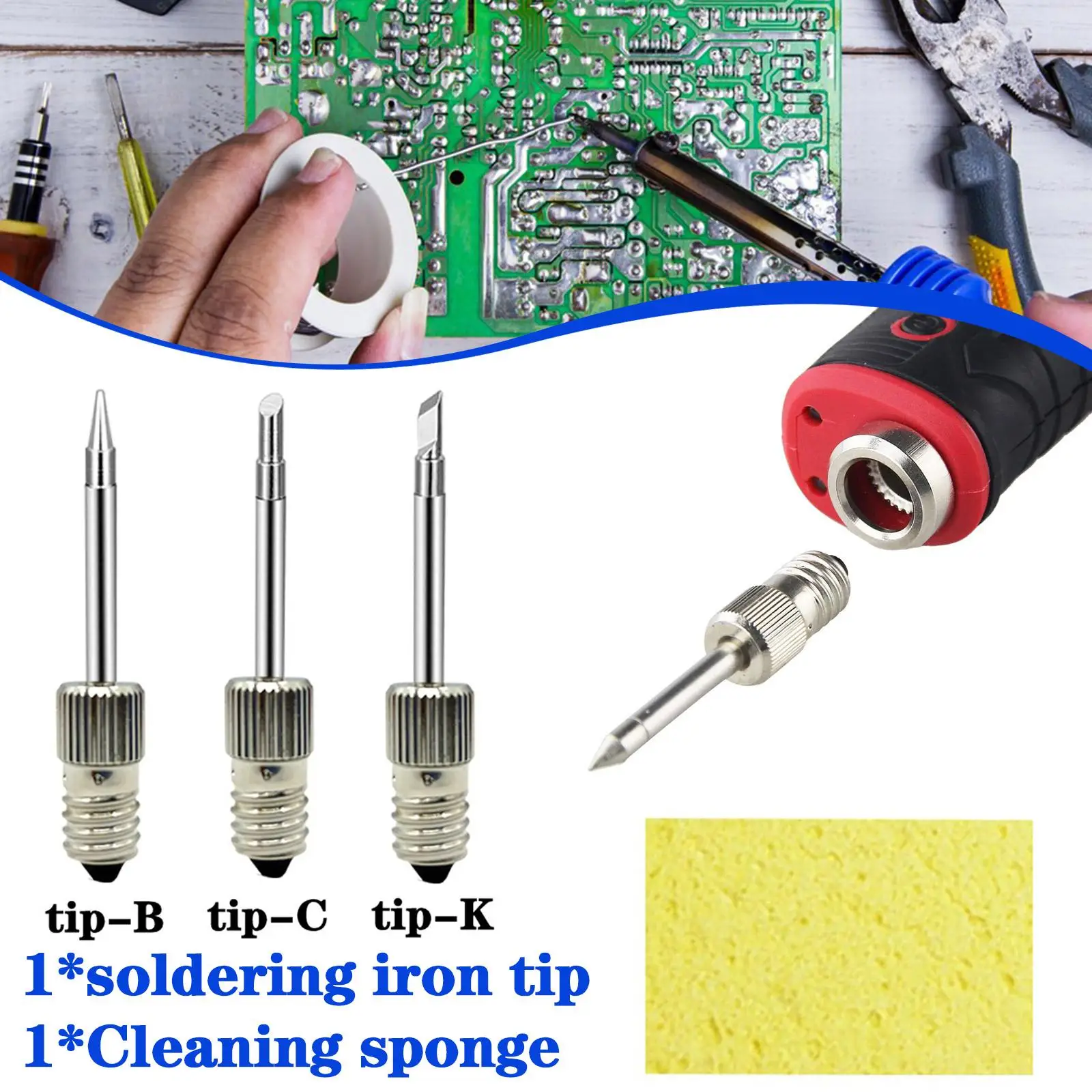 E10 Needle Tips Soldering Tip USB Soldering Iron Head Cordless Soldering Solder Replacement Steel Threaded Head Tip Iron We Y4W4
E10 Needle Tips Soldering Tip USB Soldering Iron Head Cordless Soldering Solder Replacement Steel Threaded Head Tip Iron We Y4W4