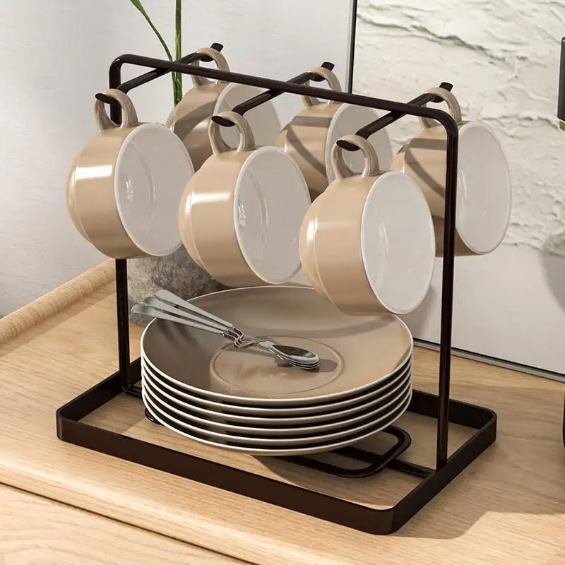 Elegant Inverted Coffee Cup Holder Rack Metal Storage Display Stand for Cup And Plate Organization Bathroom Accessories
Elegant Inverted Coffee Cup Holder Rack Metal Storage Display Stand for Cup And Plate Organization Bathroom Accessories