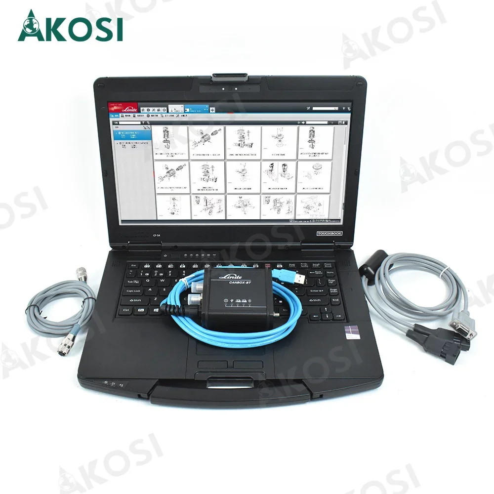 Forklift Linde BT Canbox USB Interface linde canbox bt Fork lift Truck auto Diagnostic tool with CF54 Laptop
Forklift Linde BT Canbox USB Interface linde canbox bt Fork lift Truck auto Diagnostic tool with CF54 Laptop