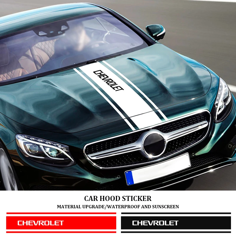 Car Hood Sticker Accessories Bonnet Decal Chevrolet Captiva Aveo Cruze Lacetti Niva Cobalt Optra Lanos Orlando Sail Spark ONIX
Car Hood Sticker Accessories Bonnet Decal Chevrolet Captiva Aveo Cruze Lacetti Niva Cobalt Optra Lanos Orlando Sail Spark ONIX