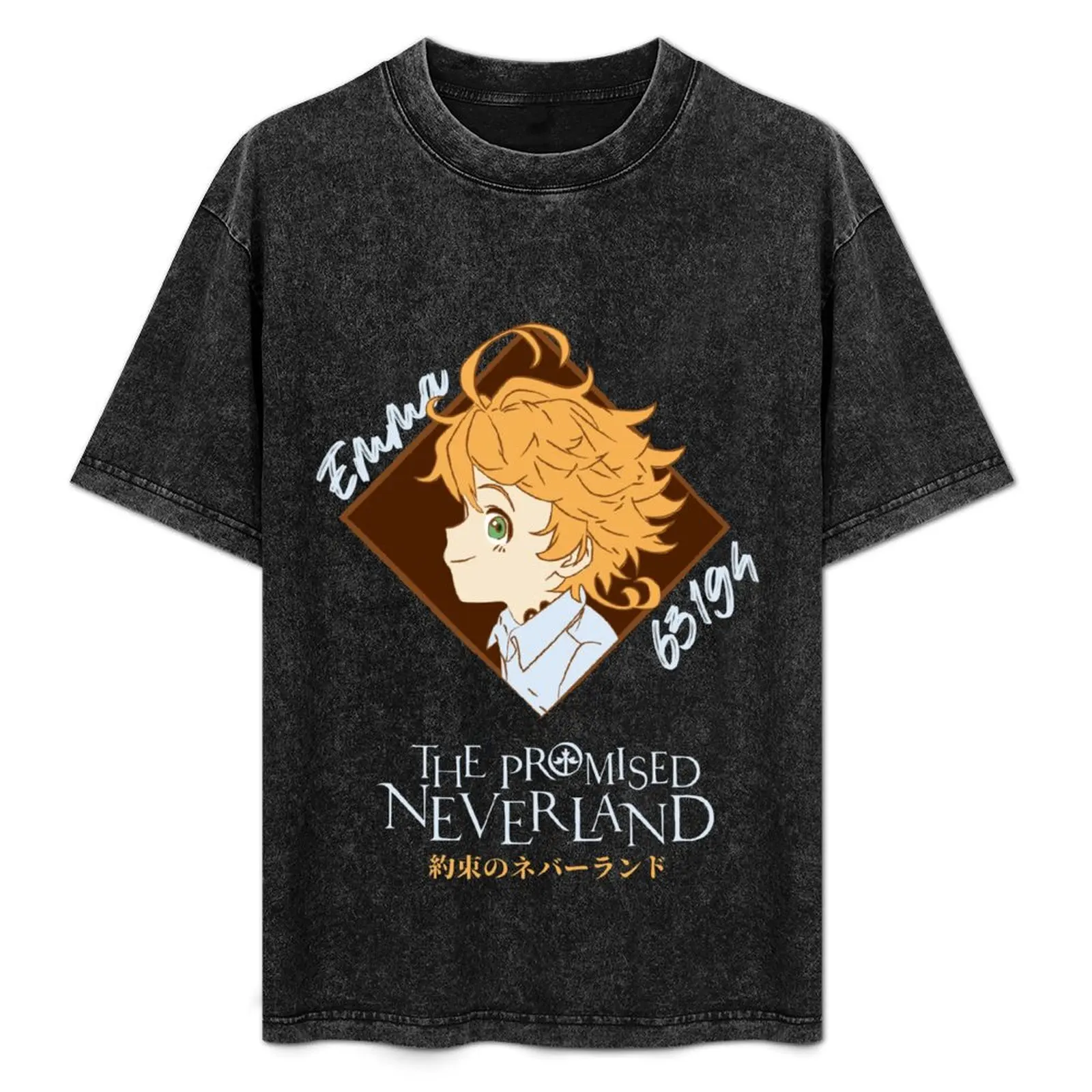 THE PROMISED NEVERLAND: EMMA T-Shirt Utility Casual Work T-Shirt
THE PROMISED NEVERLAND: EMMA T-Shirt Utility Casual Work T-Shirt