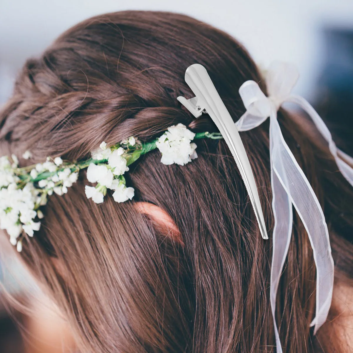 12Pcs Large Metal Hair Clips Duckbill Hairpins for Women Strong Grip Alligator Clips for Hair Styling Silver Finish
12Pcs Large Metal Hair Clips Duckbill Hairpins for Women Strong Grip Alligator Clips for Hair Styling Silver Finish