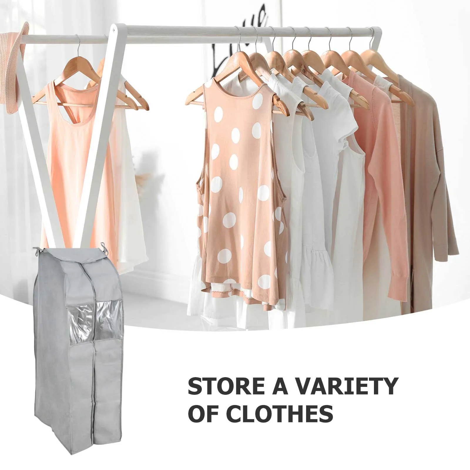 Чехол для одежды повышенной прочности (1 шт.) для дома, пыле- и влагозащитный, с молнией, складной, для хранения костюмов
Чехол для одежды повышенной прочности (1 шт.) для дома, пыле- и влагозащитный, с молнией, складной, для хранения костюмов