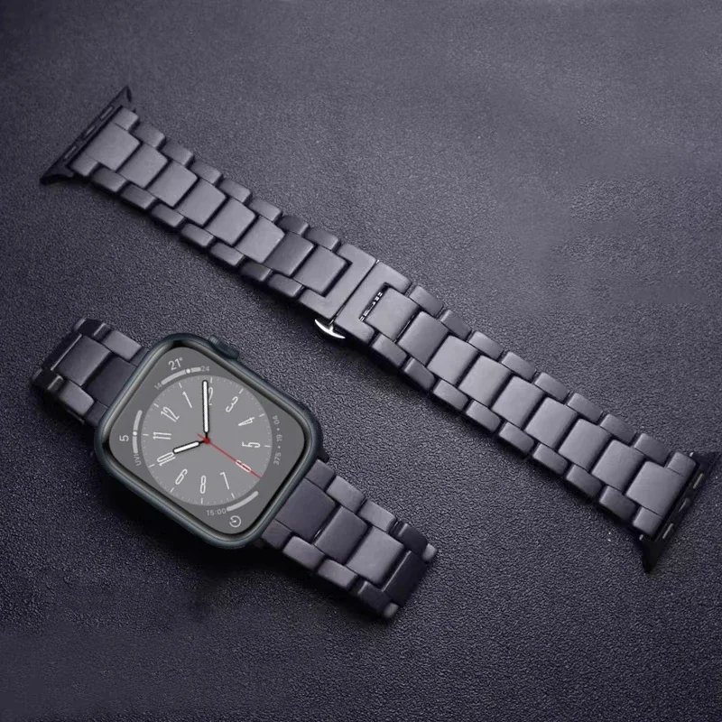 Frosted ceramic strap For Apple watch Ultra 49mm 8 7 45mm 41mm High end business wristband For iwatch 6 5 4 3 SE 44mm 42mm 40mm
Frosted ceramic strap For Apple watch Ultra 49mm 8 7 45mm 41mm High end business wristband For iwatch 6 5 4 3 SE 44mm 42mm 40mm