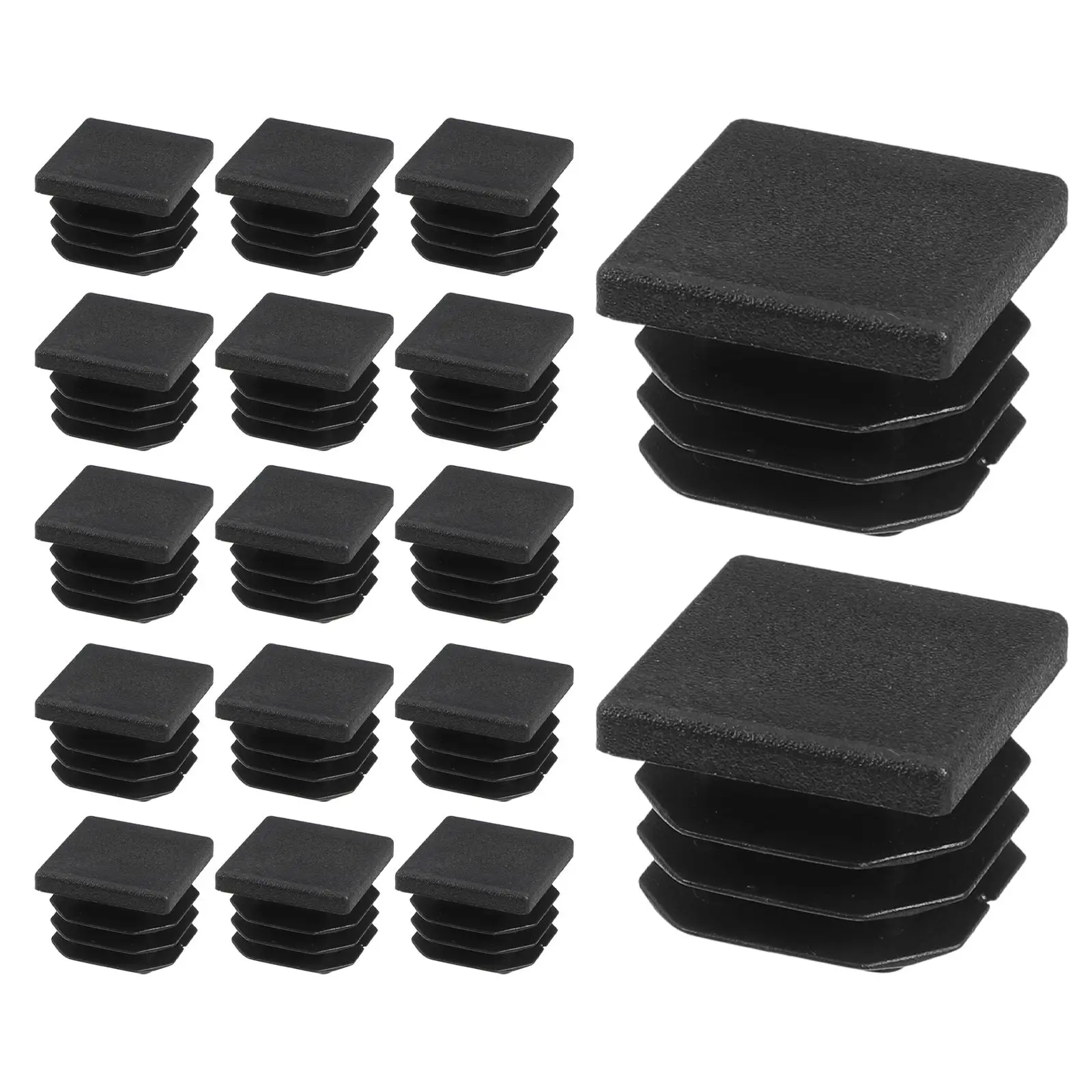 20 Pcs Anti-slip Pipe Plug Tube End Protectors Accessories Stair Rail Caps Tubing Insert Black Plugs Square
20 Pcs Anti-slip Pipe Plug Tube End Protectors Accessories Stair Rail Caps Tubing Insert Black Plugs Square