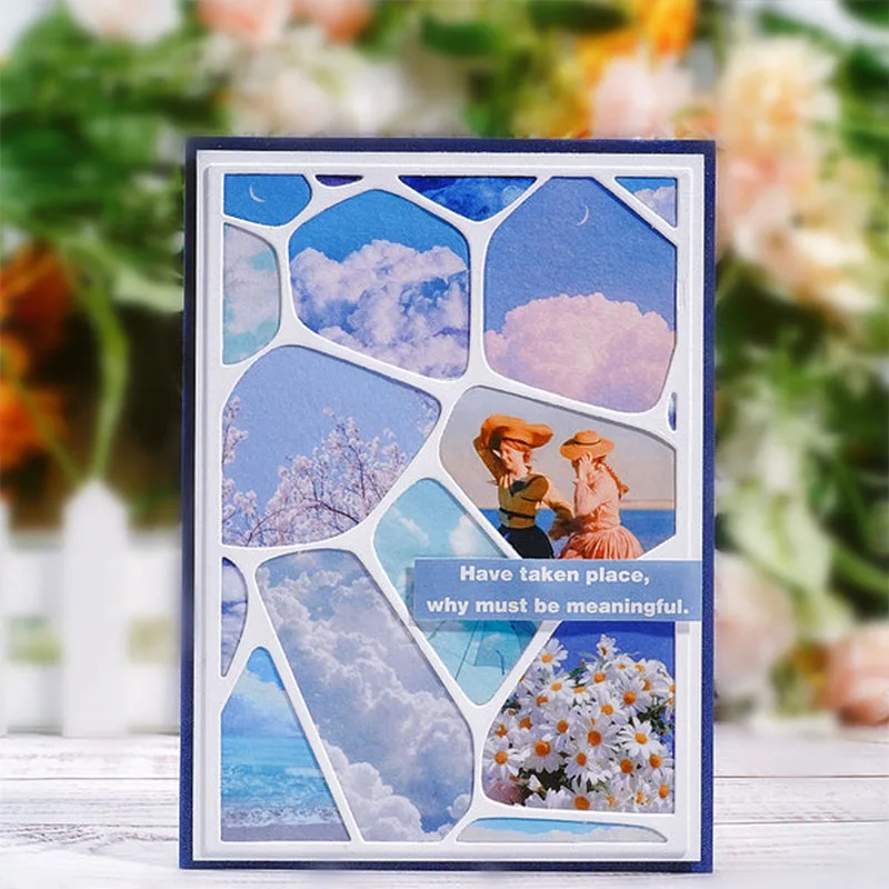 Background Board metal cutting dies Scrapbooking decoration paper craft knife mould blade punch template Embossing 1pcs
Background Board metal cutting dies Scrapbooking decoration paper craft knife mould blade punch template Embossing 1pcs