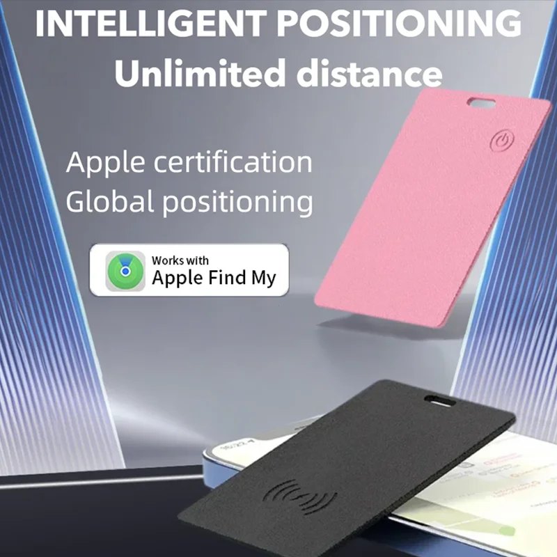 Ультратонкая GPS-карта-трекер IPX6 для глобального отслеживания, умный кошелек с защитой от потери, совместимый с Apple Find My, Bluetooth-устройство, беспроводная зарядка
Ультратонкая GPS-карта-трекер IPX6 для глобального отслеживания, умный кошелек с защитой от потери, совместимый с Apple Find My, Bluetooth-устройство, беспроводная зарядка