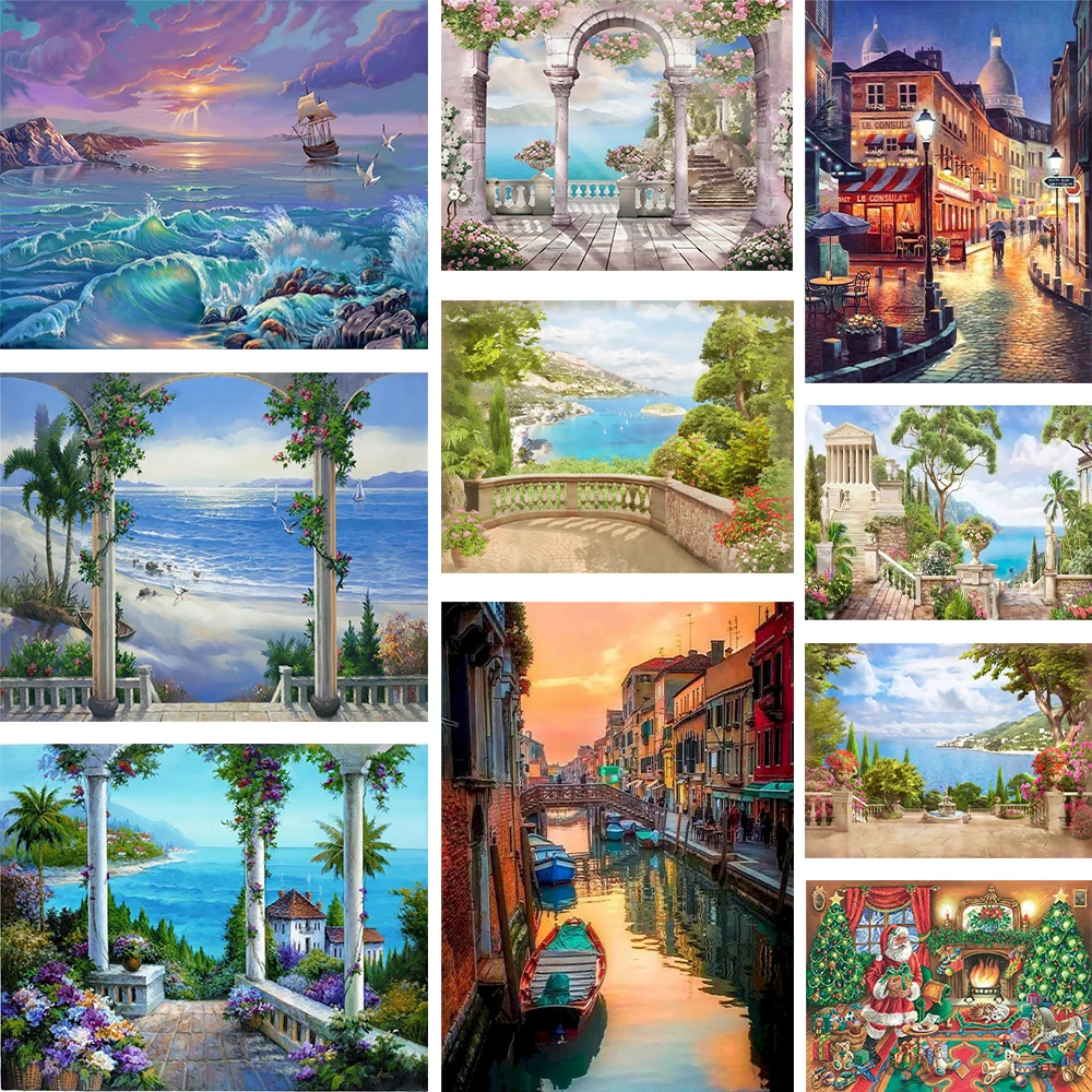 Landscape Seaside Life Printed 11CT Cross Stitch Embroidery Set Painting Sewing Craft Handicraft For Adults Jewelry Room Decor
Landscape Seaside Life Printed 11CT Cross Stitch Embroidery Set Painting Sewing Craft Handicraft For Adults Jewelry Room Decor
