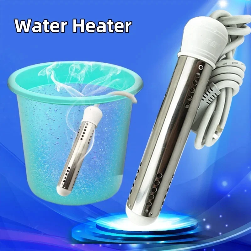 2000W Electric Heating Rod Portable Water Heaters Water Storage Type Hot Water Stick Household Stainless Steel Heating Tube
2000W Electric Heating Rod Portable Water Heaters Water Storage Type Hot Water Stick Household Stainless Steel Heating Tube