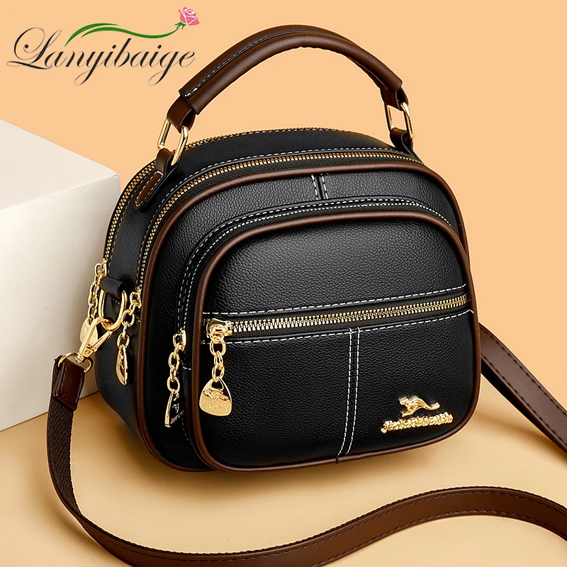 High Quality Soft Leather Women Shoulder Bags Designer Crossbody Bag for Women 2024 Luxury Handbags Fashion Female Messenger Sac
High Quality Soft Leather Women Shoulder Bags Designer Crossbody Bag for Women 2024 Luxury Handbags Fashion Female Messenger Sac