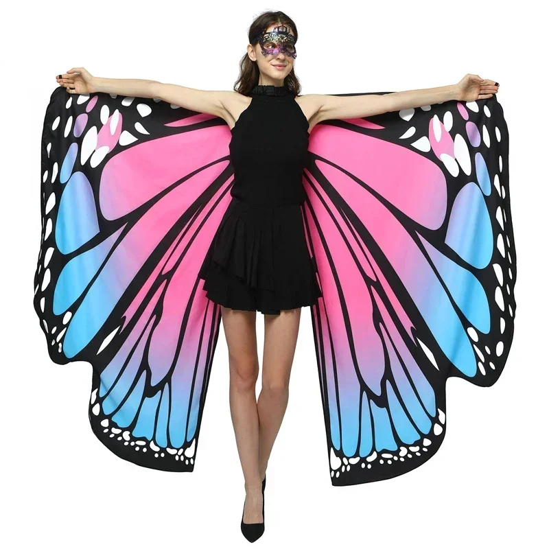 Double-sided Printing Butterfly Wings for Women multicolor Ladies Dancing Costume Accessories Adult Dance Props Cape for Stage
Double-sided Printing Butterfly Wings for Women multicolor Ladies Dancing Costume Accessories Adult Dance Props Cape for Stage