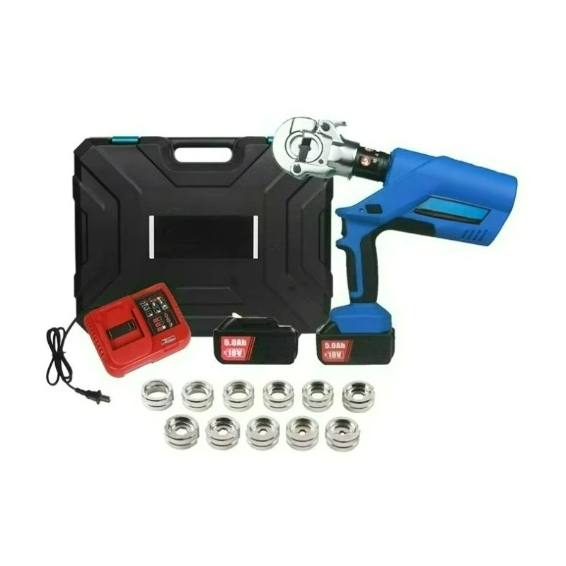 EZ-300 Плоскогубцы с батарейным питанием, 16-300 кв. мм, электрические гидравлические кабельные наконечники, обжимные инструменты, клеммная машина
EZ-300 Плоскогубцы с батарейным питанием, 16-300 кв. мм, электрические гидравлические кабельные наконечники, обжимные инструменты, клеммная машина