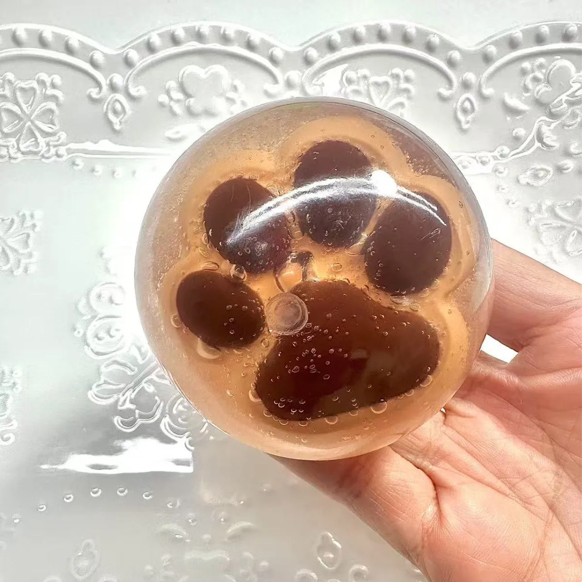 Transparent Squishy Cat Paw Vent Ball Handmade Anti Stress Relief Squeeze Fidget Toy Decompression Slow Rebound Water Balloon
Transparent Squishy Cat Paw Vent Ball Handmade Anti Stress Relief Squeeze Fidget Toy Decompression Slow Rebound Water Balloon