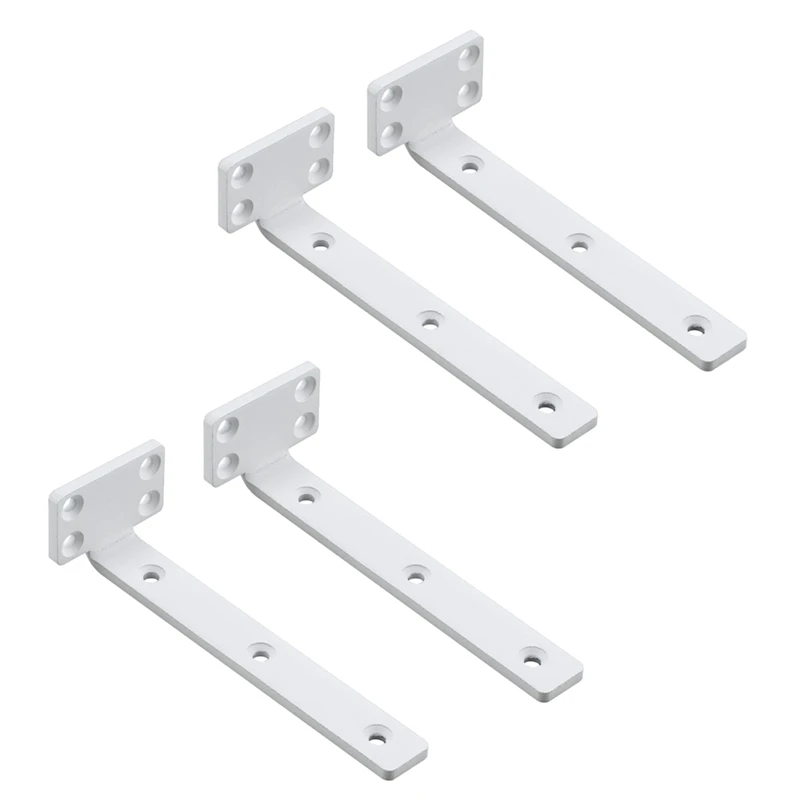 NEW_4Pcs Floating Shelf Bracket 6In,Industrial Heavy Duty Shelf Brackets
NEW_4Pcs Floating Shelf Bracket 6In,Industrial Heavy Duty Shelf Brackets