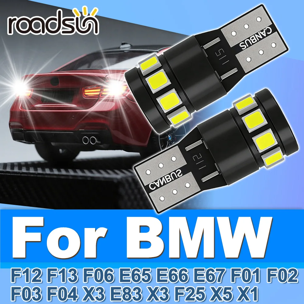 Roadsun 2PCS For BMW F12 F13 F06 E65 E66 E67 F01 F02 F03 F04 X3 E83 X3 F25 X5 X1 Canbus LED Clearance Light Bulbs Parking Lamp
Roadsun 2PCS For BMW F12 F13 F06 E65 E66 E67 F01 F02 F03 F04 X3 E83 X3 F25 X5 X1 Canbus LED Clearance Light Bulbs Parking Lamp