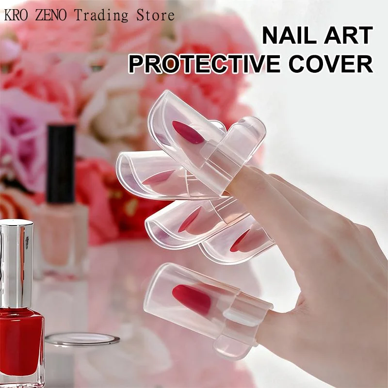 5PC Nail Protective Cover Reusable Detachable Nail Care Tools New Transparent Nail Protective Cover Anti-scratch Nail Supplies
5PC Nail Protective Cover Reusable Detachable Nail Care Tools New Transparent Nail Protective Cover Anti-scratch Nail Supplies