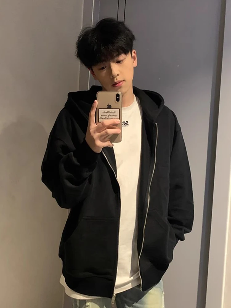 Heavyweight 420g Men's Hooded Open Cardigan Sweatshirt Autumn Winter Cleanfit Rigorous Hoodie Jacket Casual Loose Fit Long Sl...
Heavyweight 420g Men's Hooded Open Cardigan Sweatshirt Autumn Winter Cleanfit Rigorous Hoodie Jacket Casual Loose Fit Long Sl...