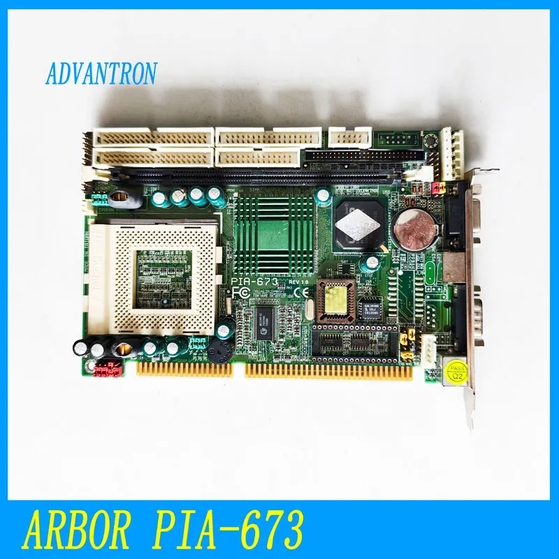 ARBOR PIA-673 REV:1.0 Материнская плата промышленного управления PIA-673DVC 
ARBOR PIA-673 REV:1.0 Материнская плата промышленного управления PIA-673DVC