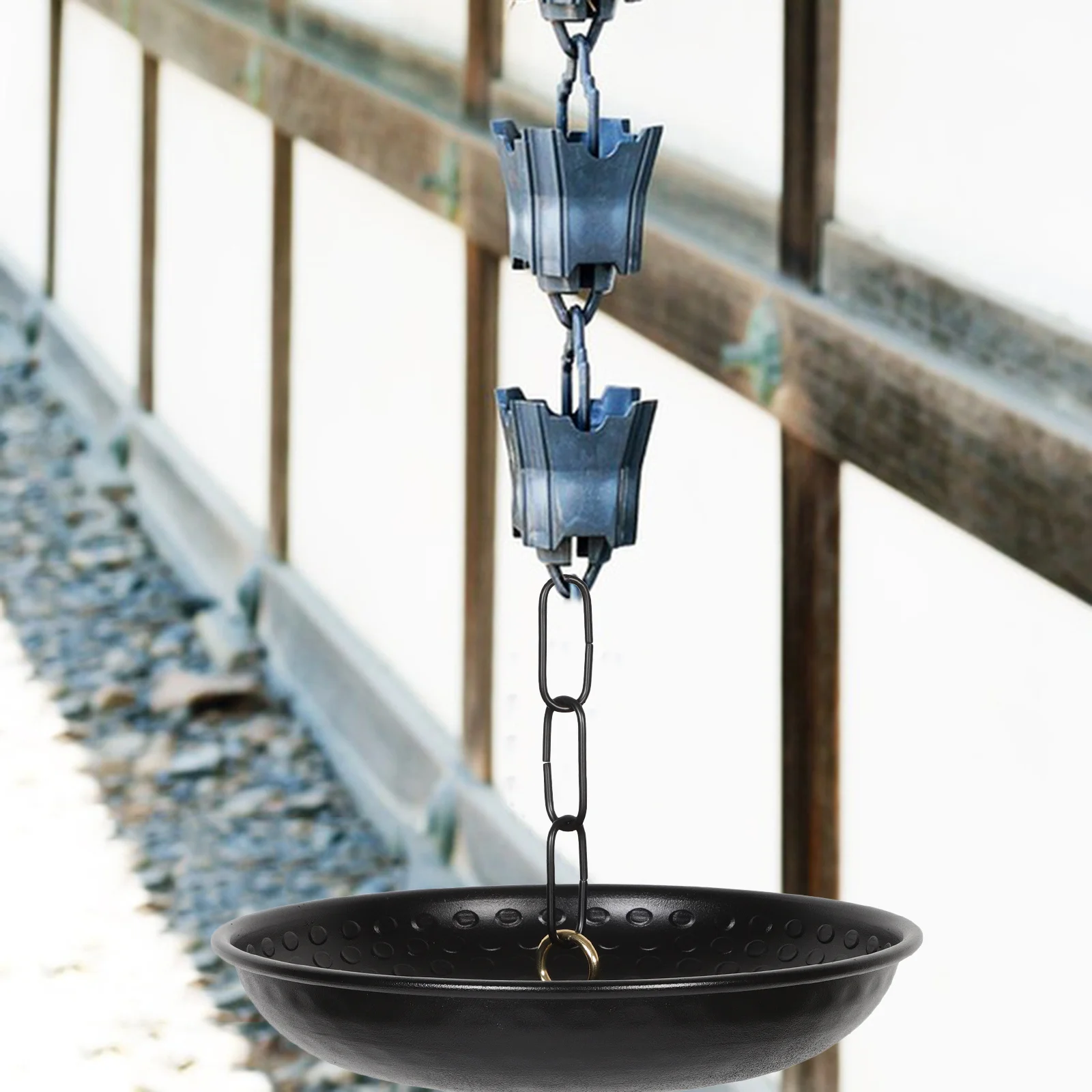 Rain Chain Basin Metal Decorative Villa Roof Water Guide Tray Hanging Balcony Rain Bowl Basin Decorative Tray Chain Downspout
Rain Chain Basin Metal Decorative Villa Roof Water Guide Tray Hanging Balcony Rain Bowl Basin Decorative Tray Chain Downspout