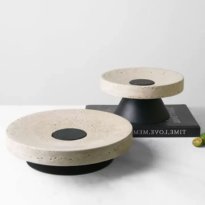 Minimalist Cave Stone Circular Tray, Metal Base Retro Natural Marble Tray, Circular Cake Rack, Fruit Bowl, Home Decoration
Minimalist Cave Stone Circular Tray, Metal Base Retro Natural Marble Tray, Circular Cake Rack, Fruit Bowl, Home Decoration