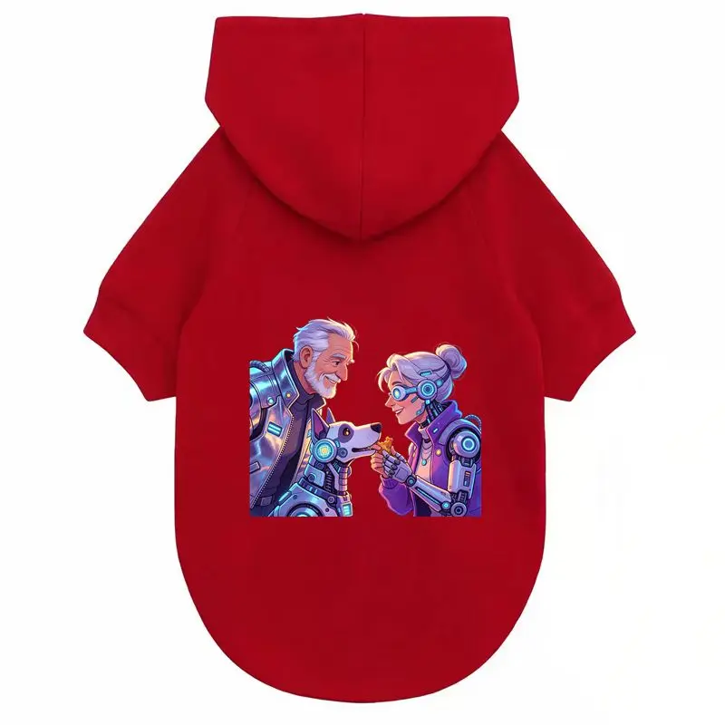 Dog Hoodie Cyberpunk Couple Dog Print Pet Clothes Cozy Warm
Dog Hoodie Cyberpunk Couple Dog Print Pet Clothes Cozy Warm