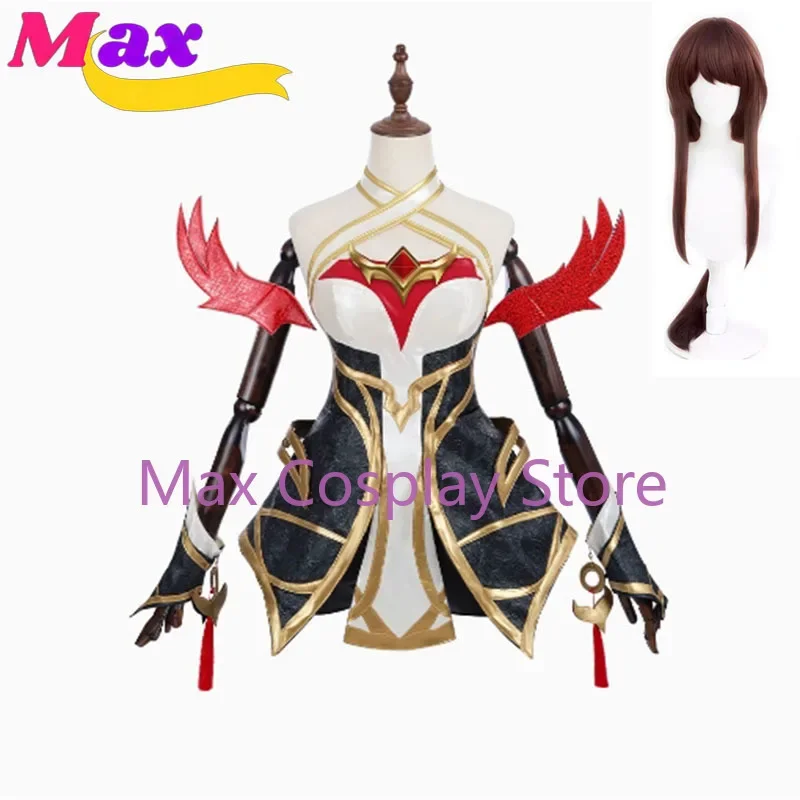 Max Cos Game Immortalized Legend Ahri Cosplay Costume Women Roleplay Nine Tailed Demon Fox AhriSuit Halloween Full Set
Max Cos Game Immortalized Legend Ahri Cosplay Costume Women Roleplay Nine Tailed Demon Fox AhriSuit Halloween Full Set